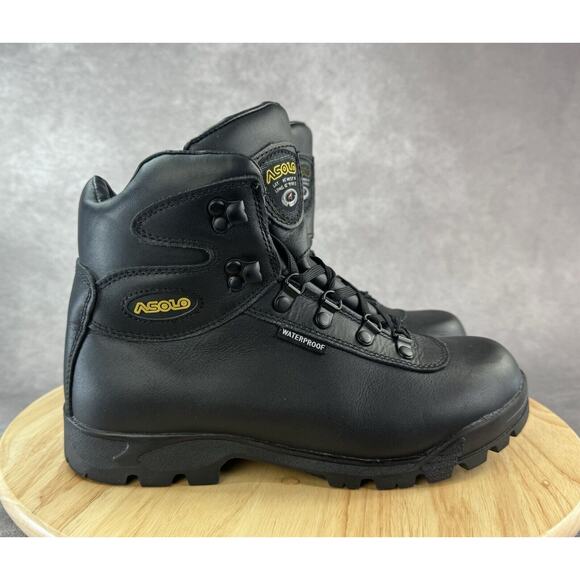 ASOLO Sunrise Waterproof Hiking Outdoors Leather Boots Mens Size 8.5 AS-405M - Picture 1 of 14